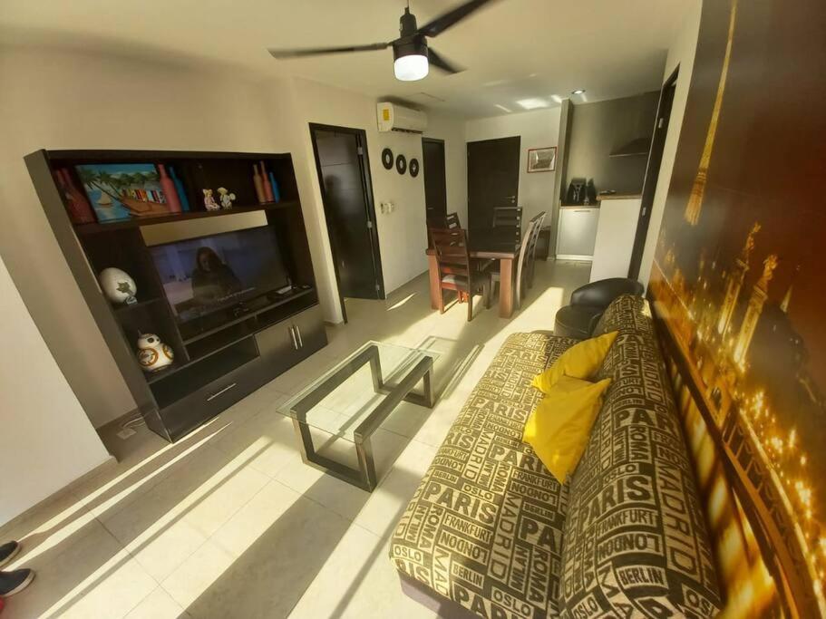 Hermoso Condo De 2 Habitaciones Frente Al Caribe Канкун Екстериор снимка