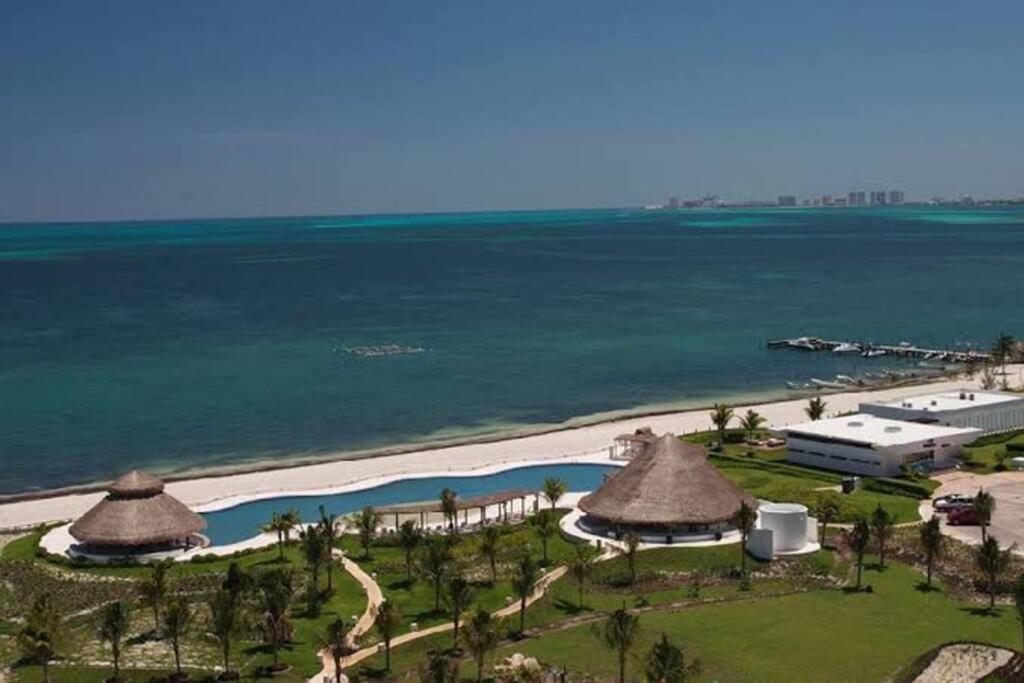 Hermoso Condo De 2 Habitaciones Frente Al Caribe Канкун Екстериор снимка