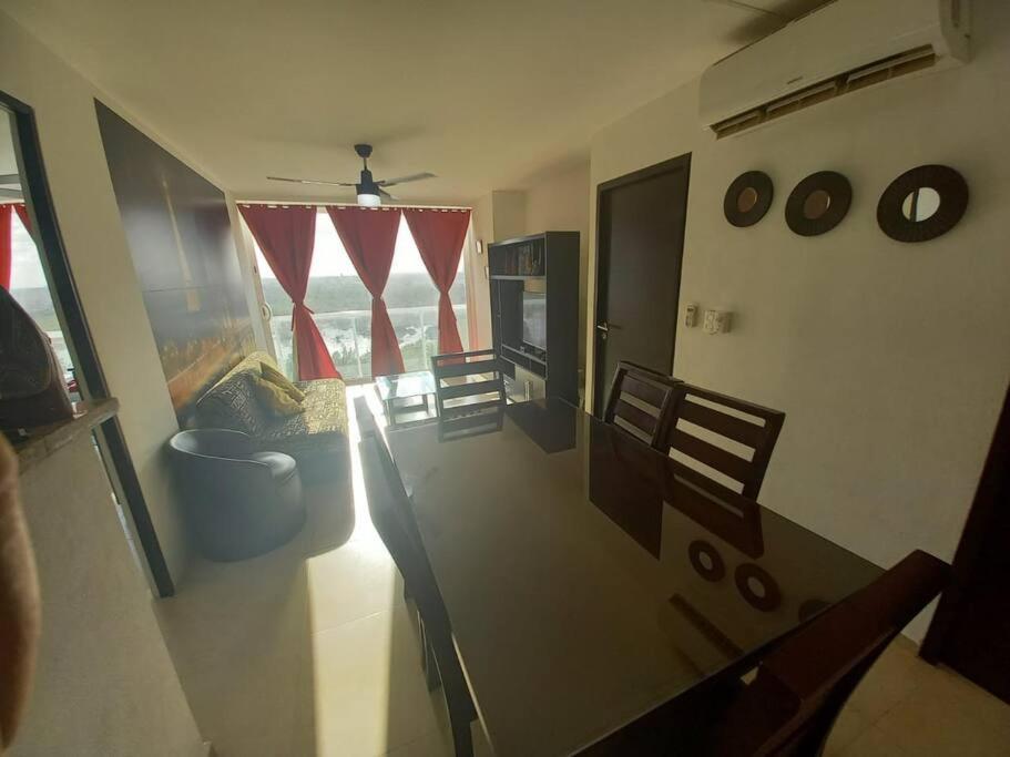 Hermoso Condo De 2 Habitaciones Frente Al Caribe Канкун Екстериор снимка